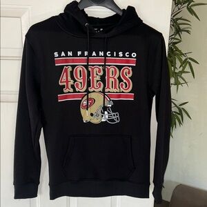 San Francisco 49ers Black Logo Pullover Hoodie